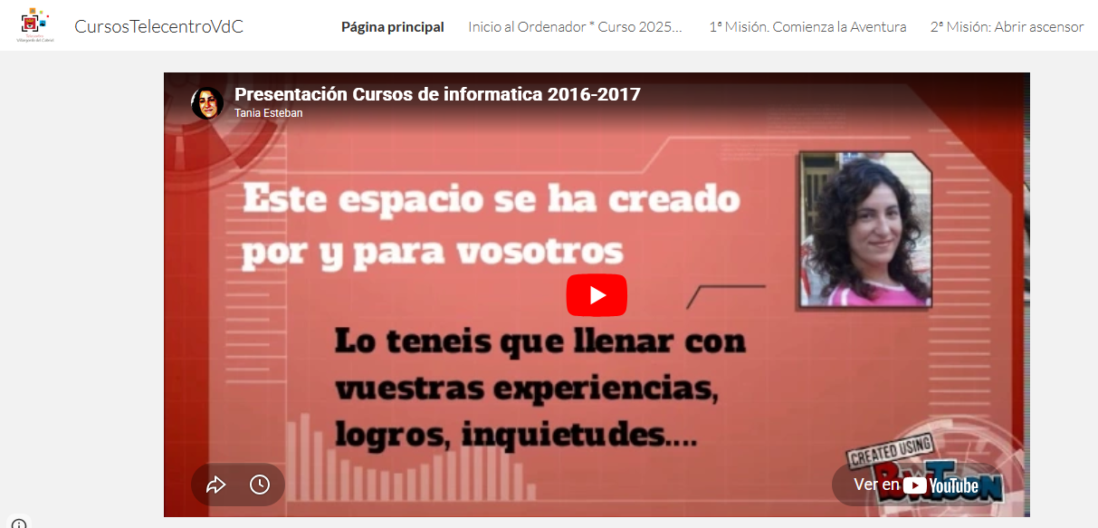 Cursos Telecentro VdC