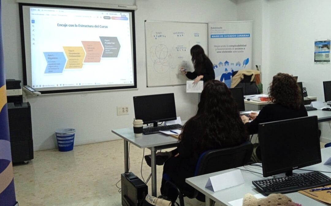 La Rueca Asociación y Asociación Provivienda impulsan en Tenerife un bootcamp de Marketing Digital para mejorar la empleabilidad femenina