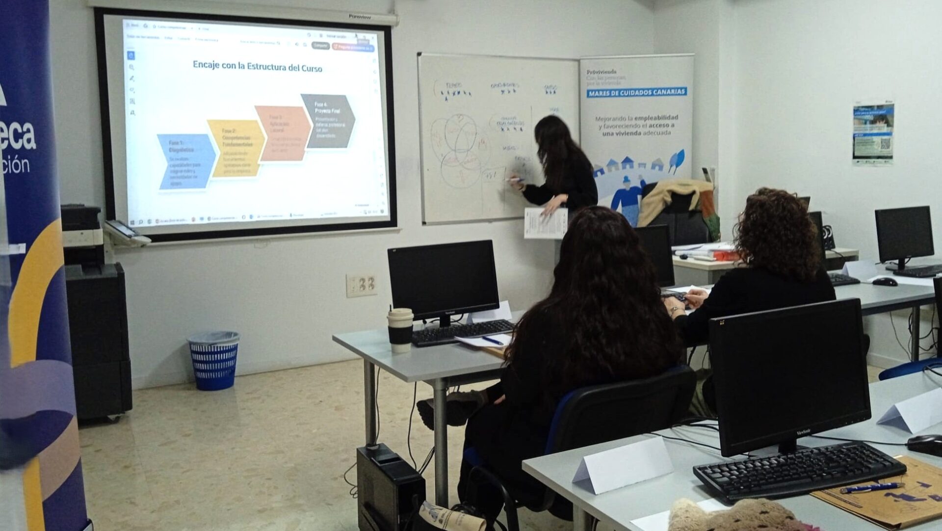 La Rueca Asociación y Asociación Provivienda impulsan en Tenerife un bootcamp de Marketing Digital para mejorar la empleabilidad femenina