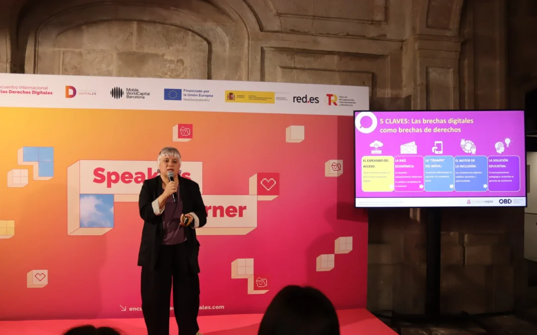 Participamos en eI I Encuentro Internacional por los Derechos Digitales en Barcelona